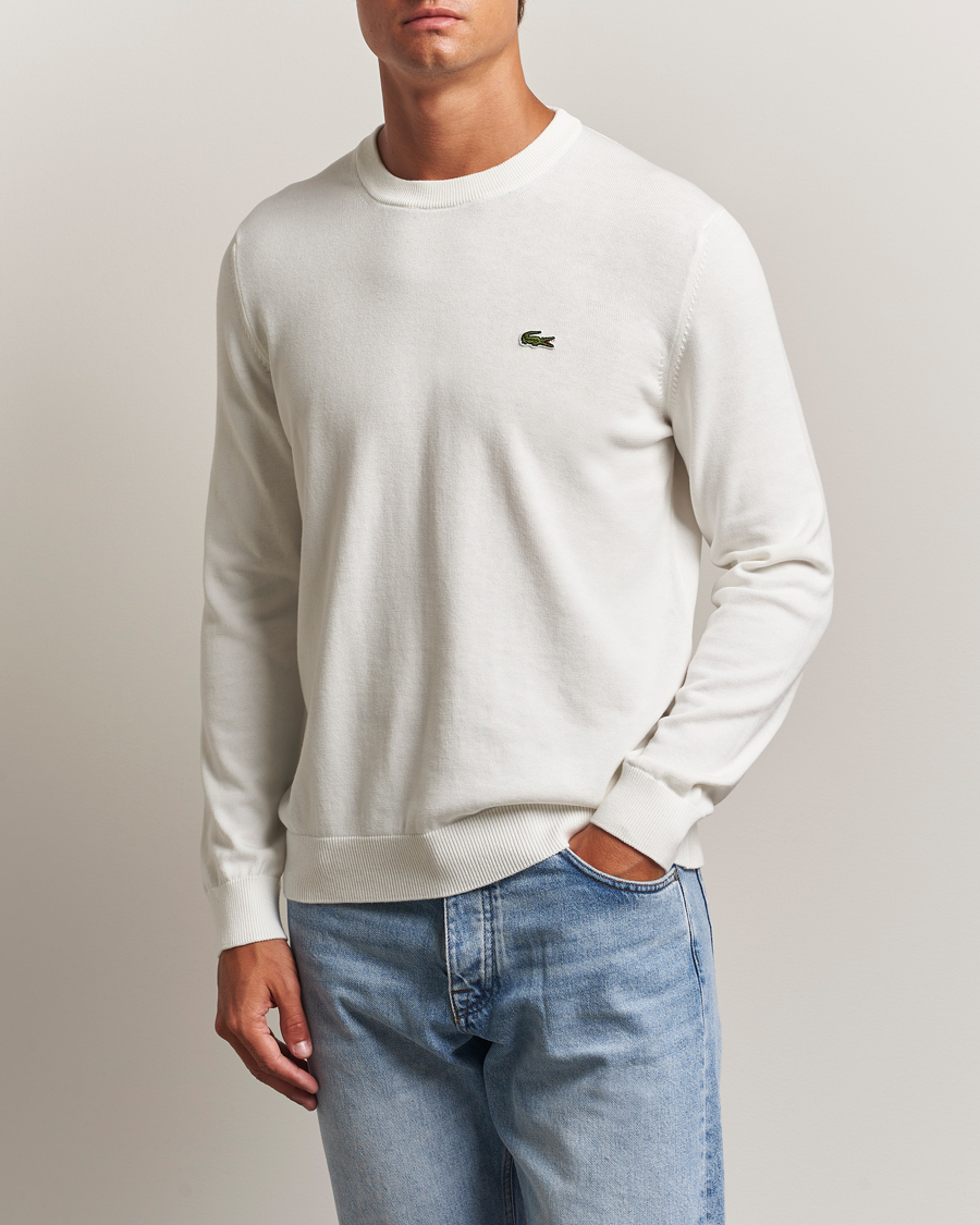 Homme | Pulls Et Tricots | Lacoste | Cotton Knitted Sweater Flour