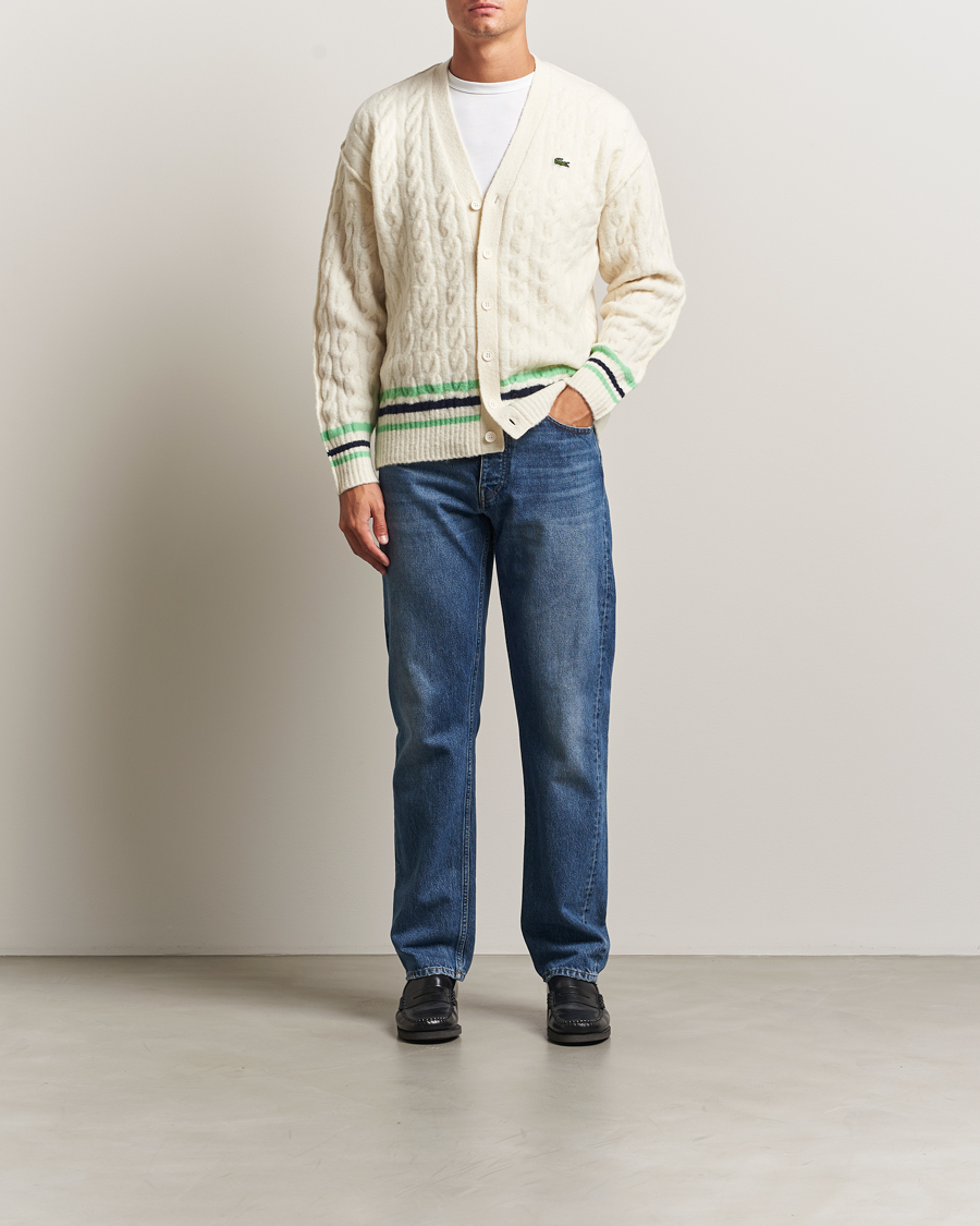 Homme | Pulls Et Tricots | Lacoste | Fuzzy Wool Tennis Cardigan Lapland
