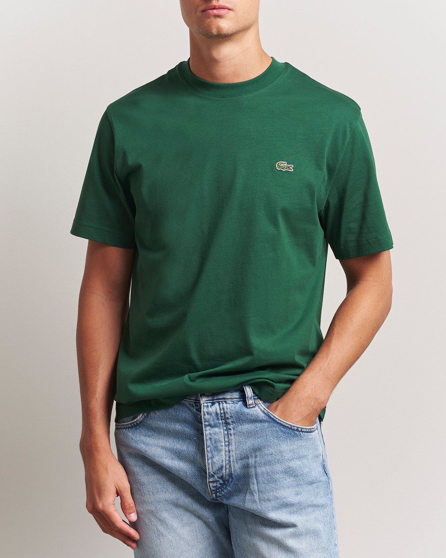 Homme | T-shirts | Lacoste | Crew Neck T-Shirt Green