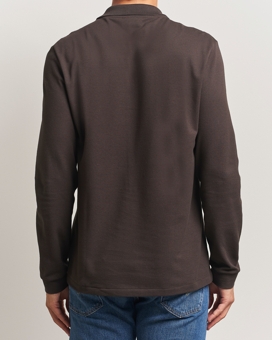 Homme | Pulls Et Tricots | Lacoste | Original Long Sleeve Polo Piké Porto Brown