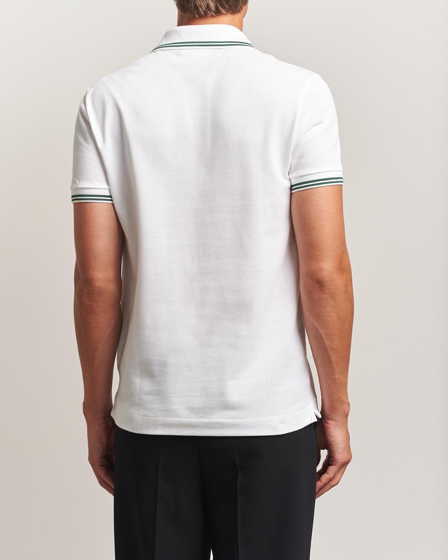 Homme | Polos | Lacoste | Original Tipped Polo Piké White