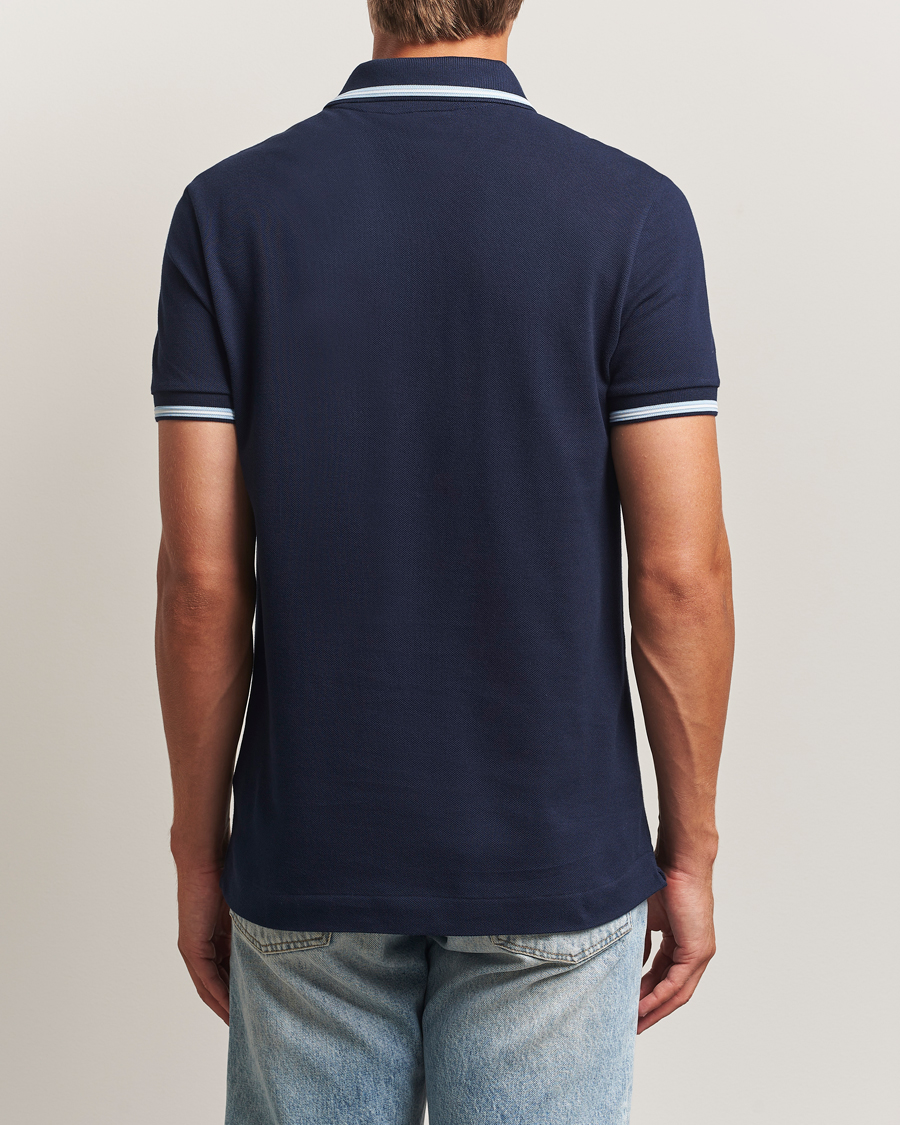 Homme | Polos | Lacoste | Original Tipped Polo Piké Navy Blue