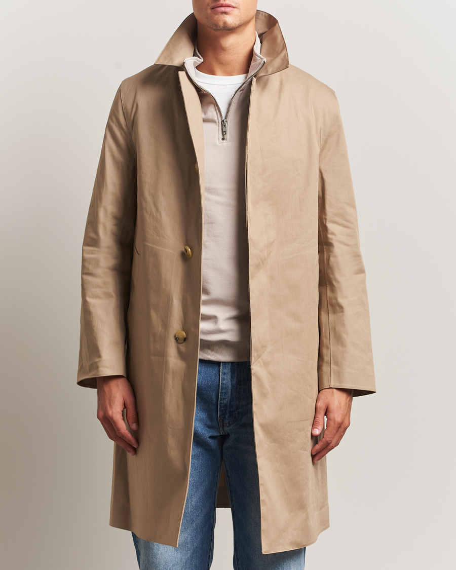 Homme | Manteaux Et Vestes | Mackintosh | Dunkeld Car Coat Fawn