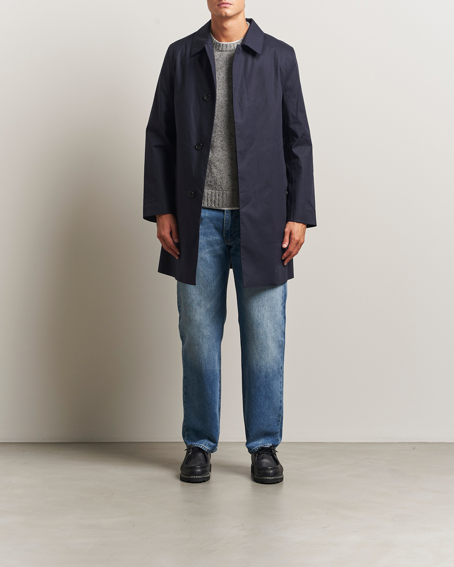 Homme | Manteaux Et Vestes | Mackintosh | Dunoon Car Coat Navy