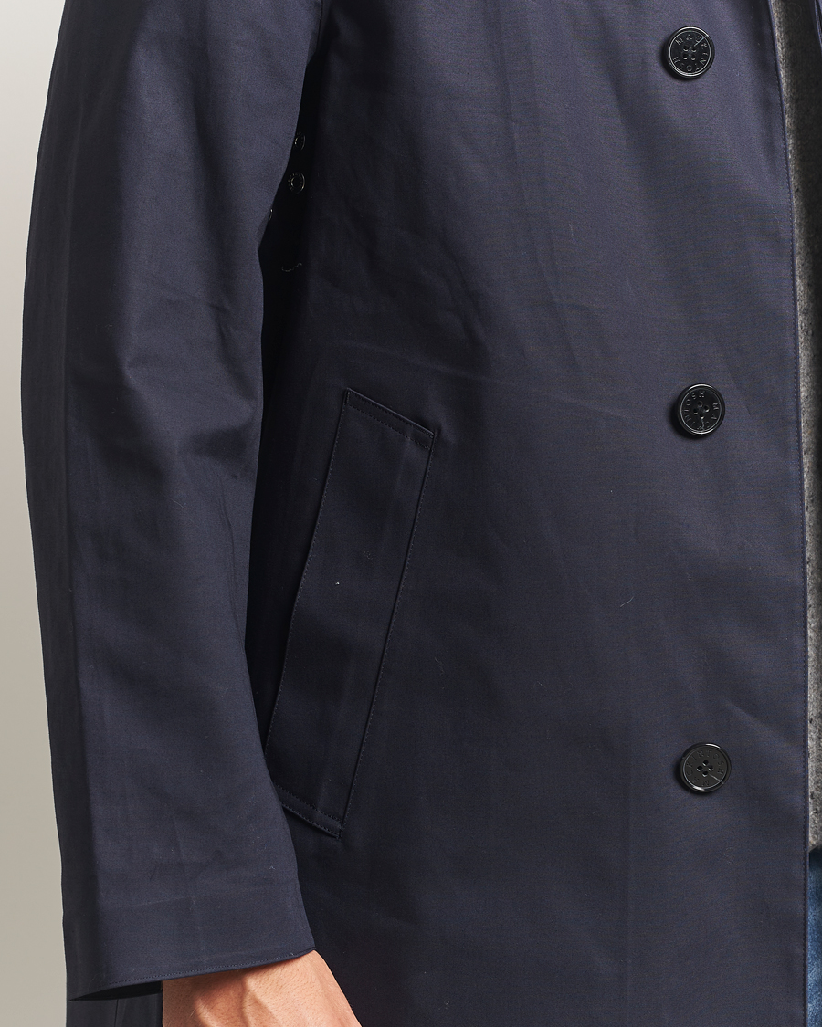 Homme | Manteaux Et Vestes | Mackintosh | Dunoon Car Coat Navy