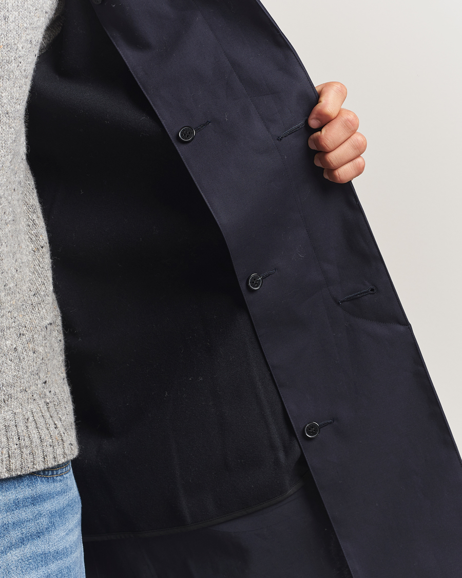 Homme | Manteaux Et Vestes | Mackintosh | Dunoon Car Coat Navy