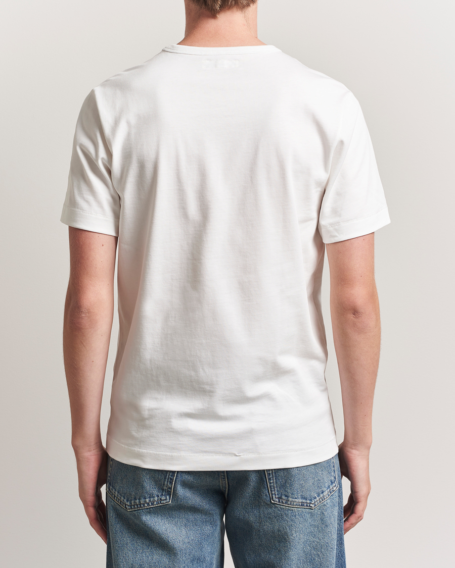 Homme | T-shirts | Merz b. Schwanen | Classic Fit Sturdy T-Shirt White