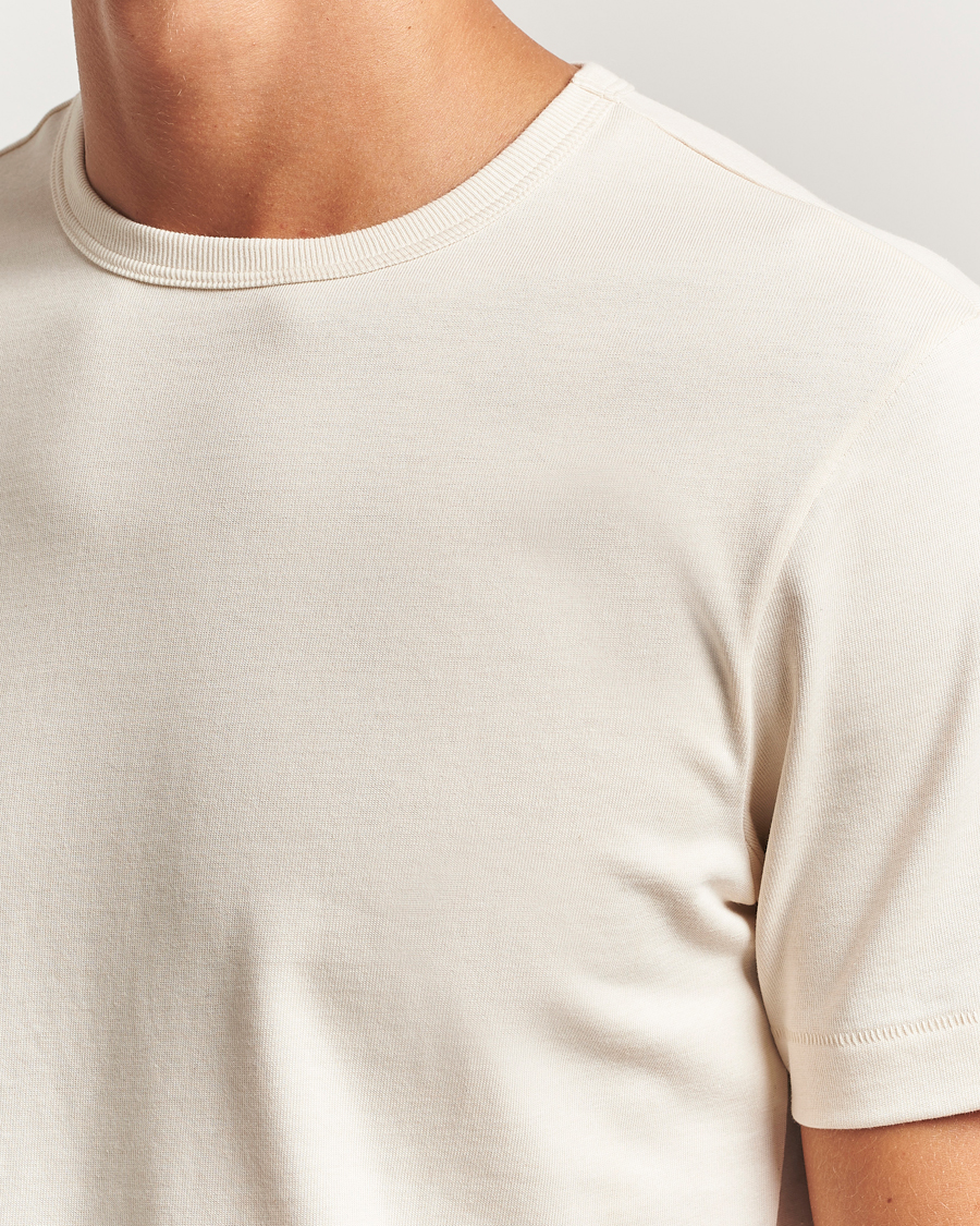 Homme | T-shirts | Merz b. Schwanen | Classic Fit Sturdy T-Shirt Nature