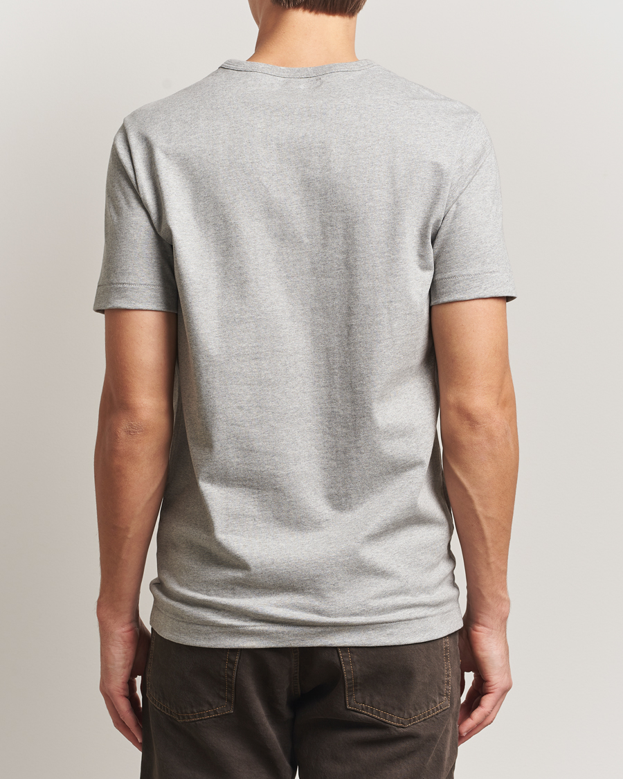 Homme | T-shirts | Merz b. Schwanen | Classic Fit Sturdy T-Shirt Grey Melange