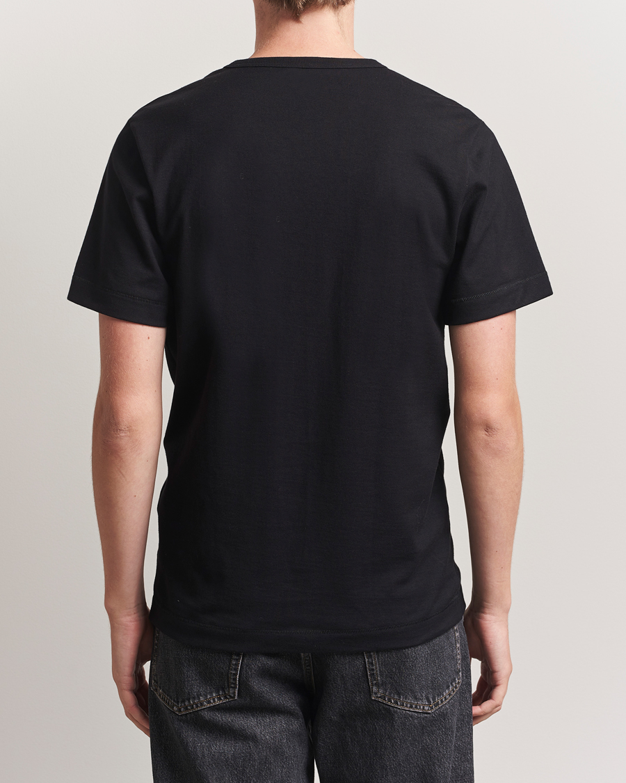 Homme | T-shirts | Merz b. Schwanen | Classic Fit Sturdy T-Shirt Black