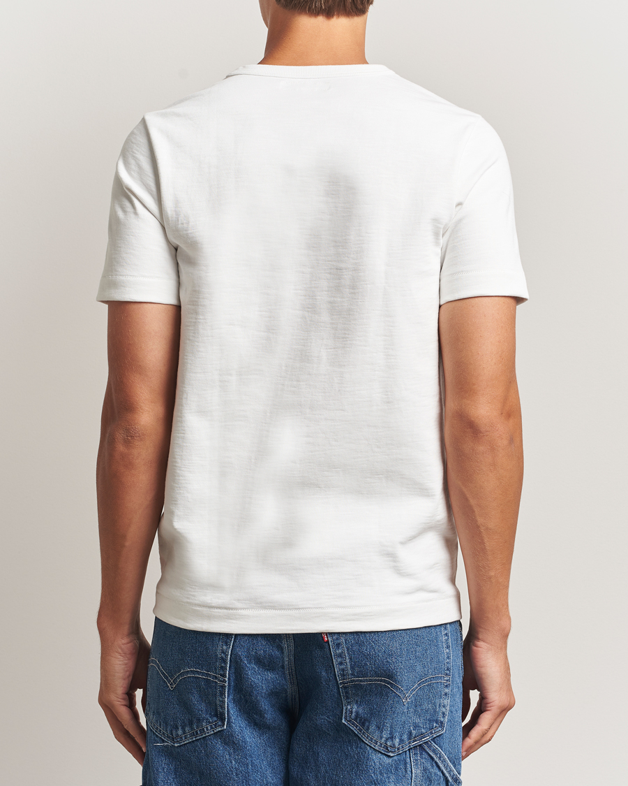 Homme | T-shirts | Merz b. Schwanen | Relaxed Fit Loopwheeled Heavy T-Shirt White