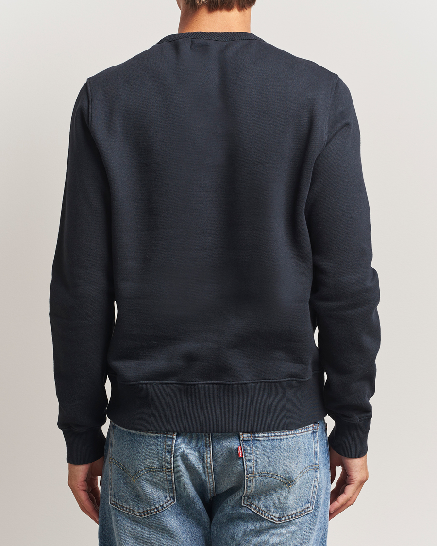 Homme | Pulls Et Tricots | Merz b. Schwanen | Relaxed Fit Vintage Cotton Sweatshirt Charcoal