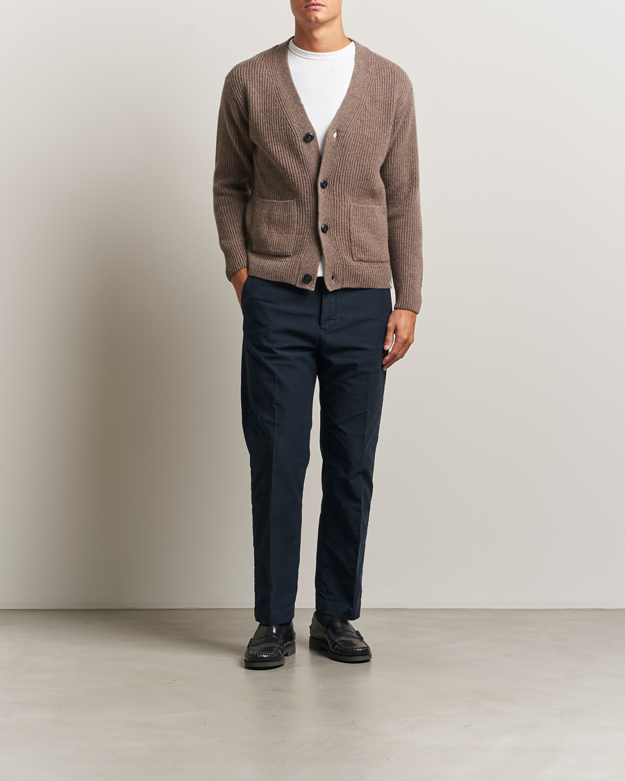 Homme | Pulls Et Tricots | Merz b. Schwanen | Merino/Cashmere Knitted Cardigan Grain