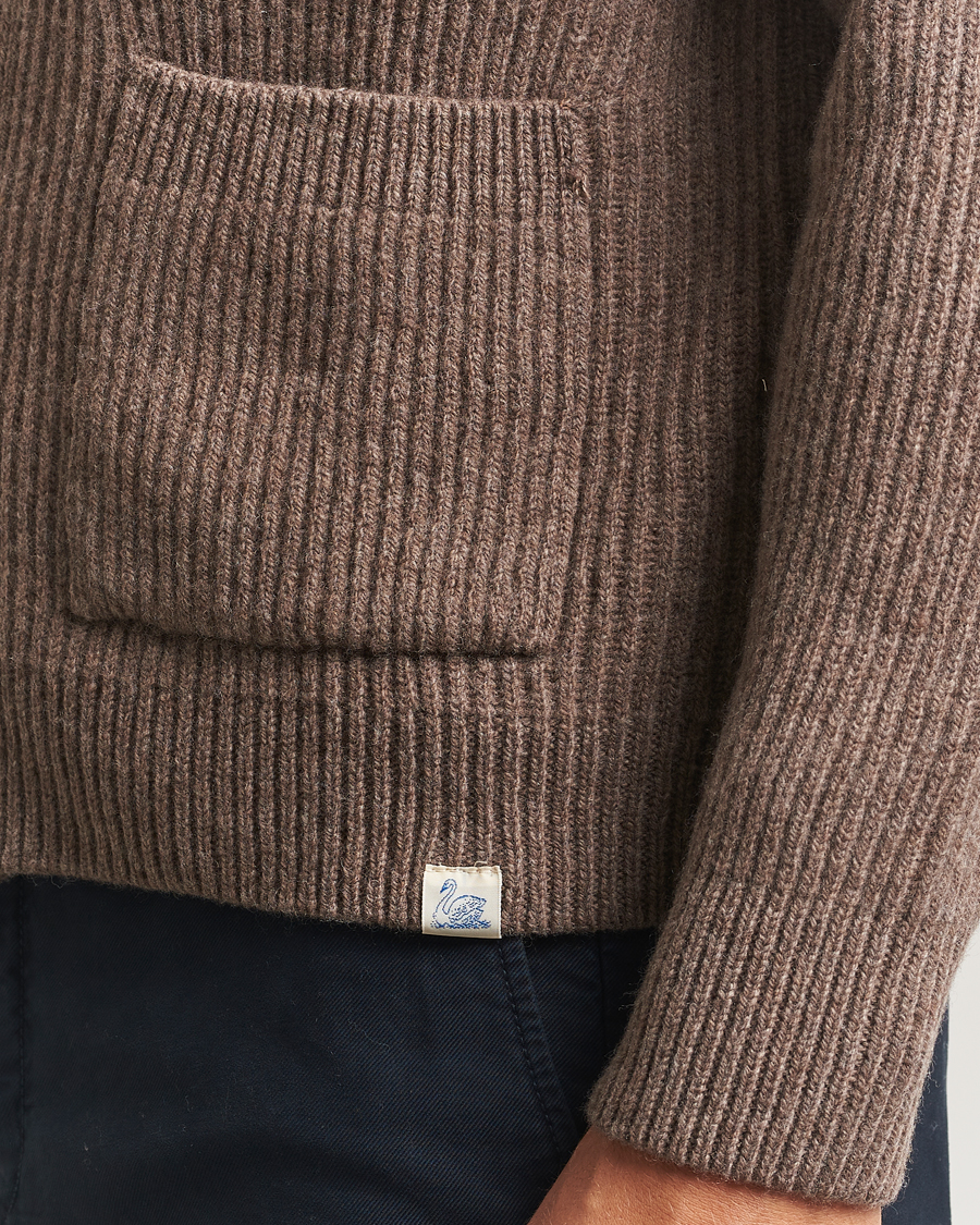 Homme | Pulls Et Tricots | Merz b. Schwanen | Merino/Cashmere Knitted Cardigan Grain