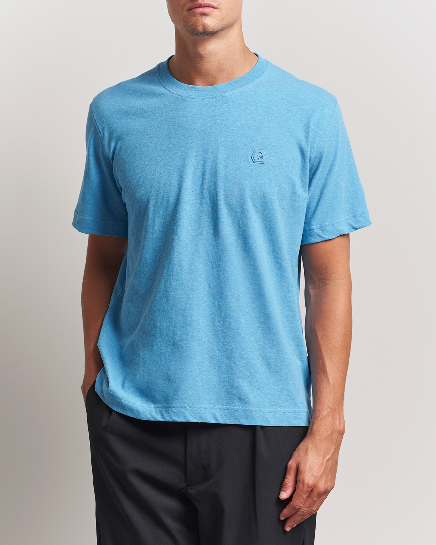 Homme | T-shirts | Sail Racing | Tornado Crew Neck T-Shirt Lake Blue