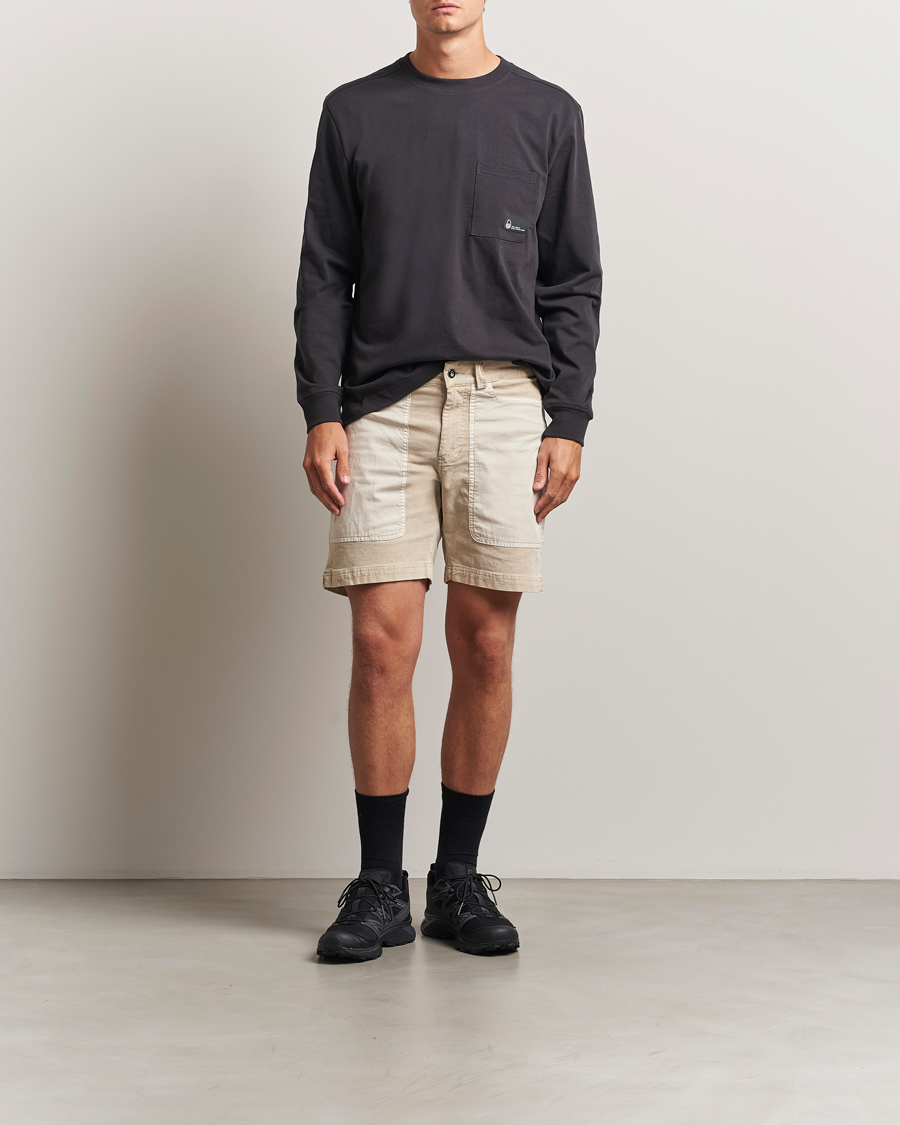 Homme | Shorts | Sail Racing | Blocked Corduroy Shorts Feather Grey