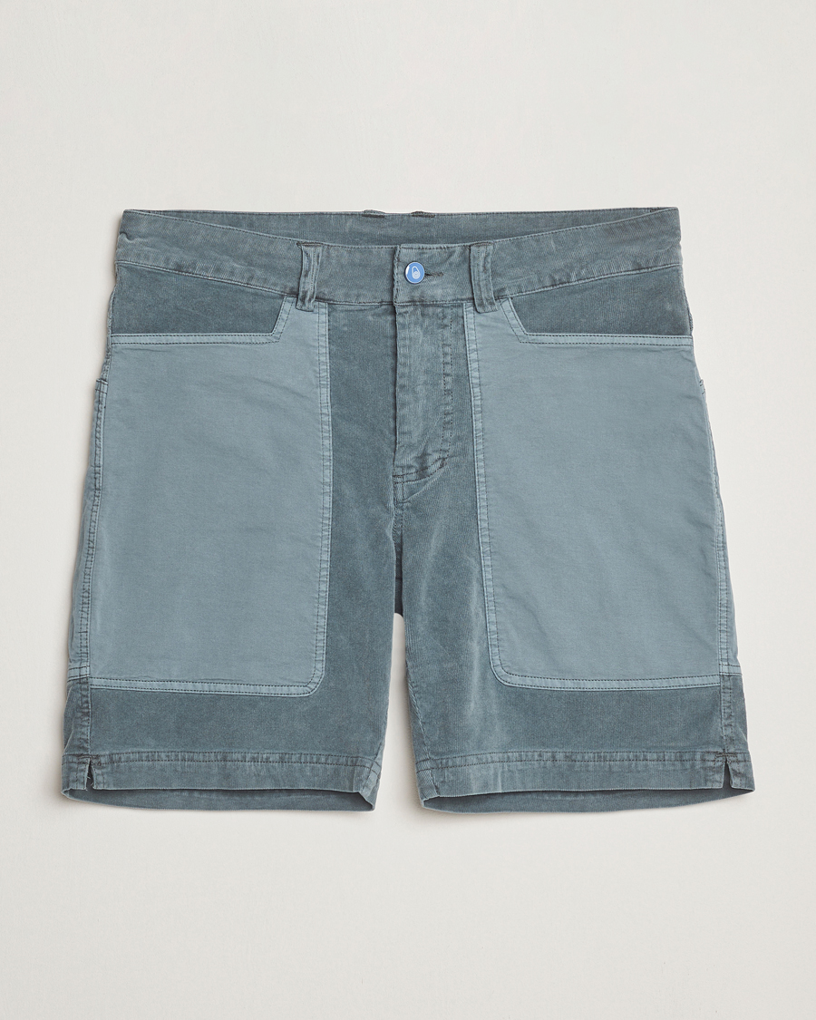 Homme | Shorts | Sail Racing | Blocked Corduroy Shorts Sea Blue