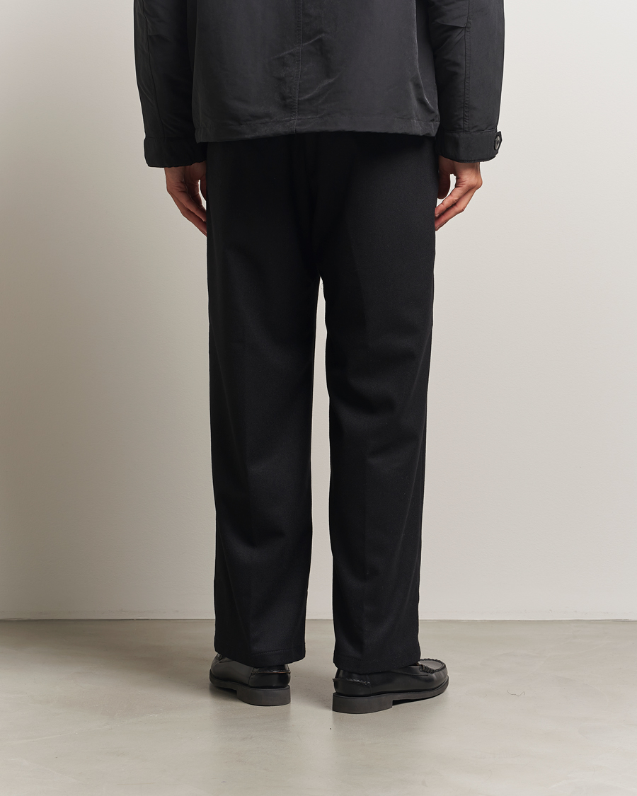 Homme | Pantalons | NN07 | Kay Wool Pleated Trousers Black