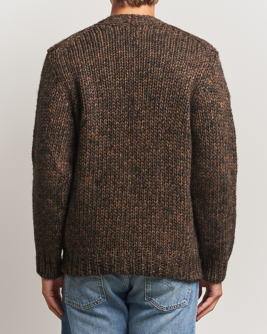 Homme | Pulls Et Tricots | NN07 | Osky Heavy Knitted Cardigan Demitasse Brown