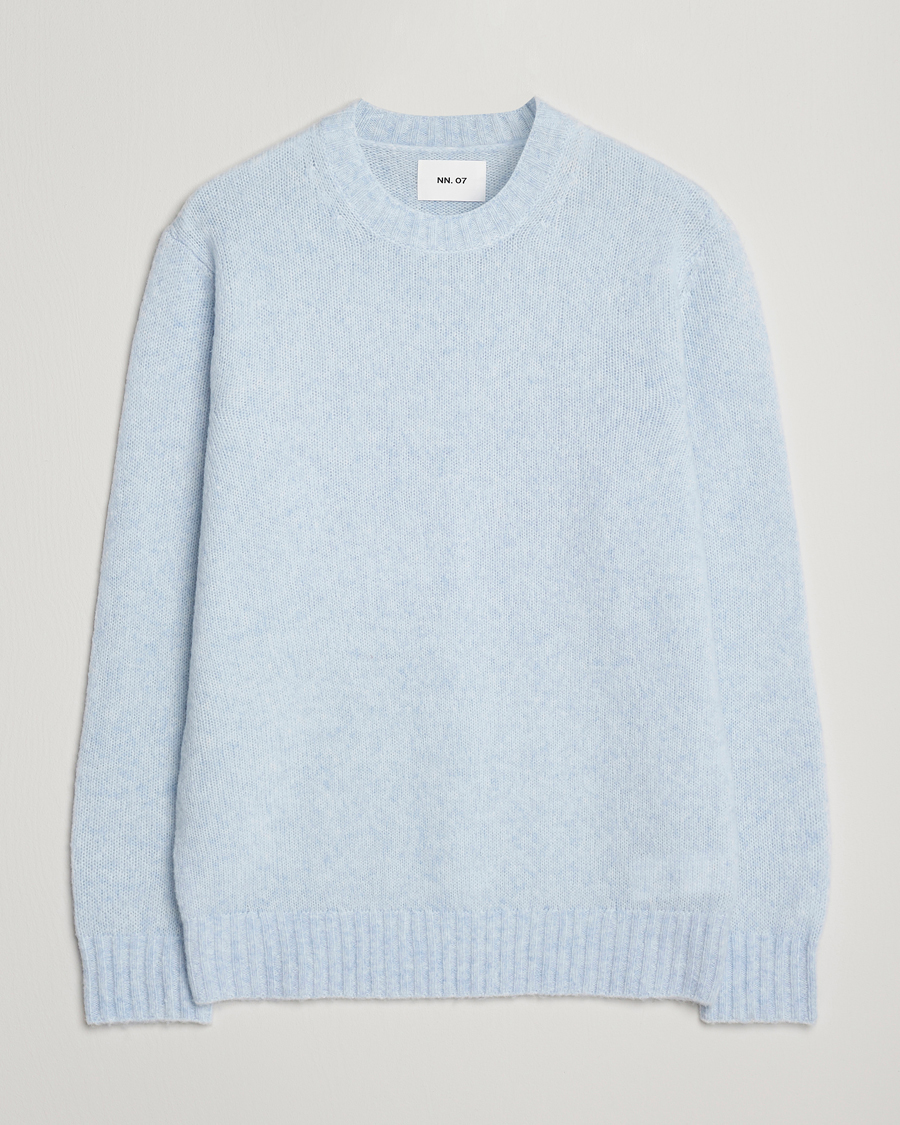 Homme | Pulls Et Tricots | NN07 | Lee Wool Knitted Sweater Cerulian Blue