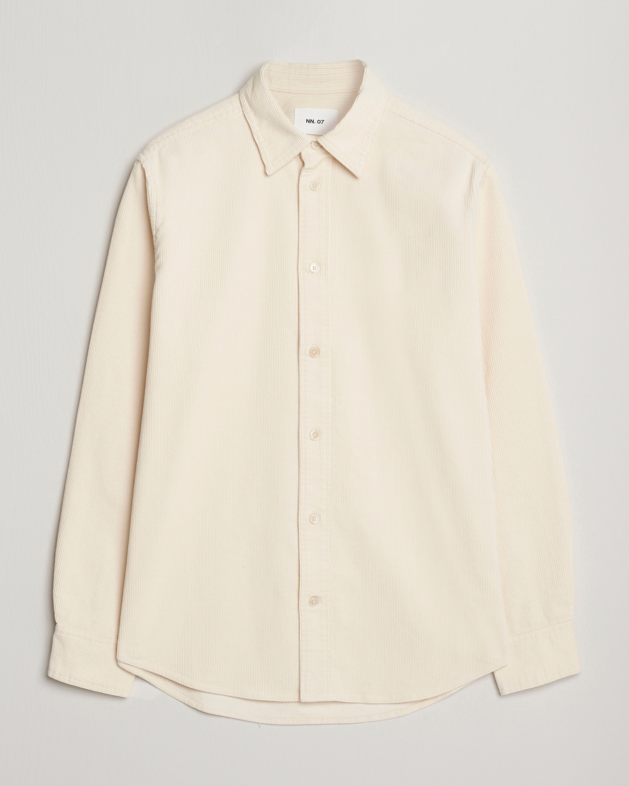 Homme | Chemises | NN07 | Colby Corduroy Overshirt Ivory