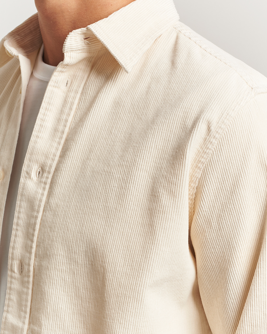 Homme | Chemises | NN07 | Colby Corduroy Overshirt Ivory
