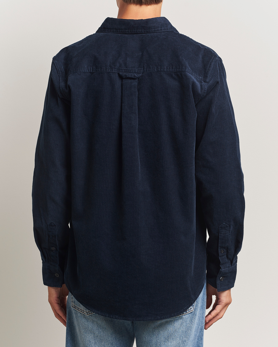 Homme | Chemises | NN07 | Colby Corduroy Overshirt Navy Blue