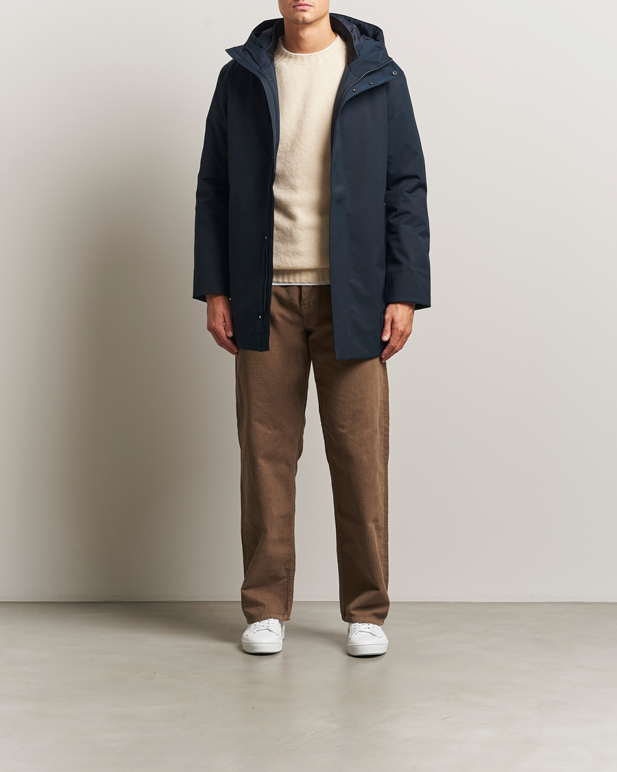 Homme | Manteaux Et Vestes | NN07 | Blake Hooded Jacket Navy Blue