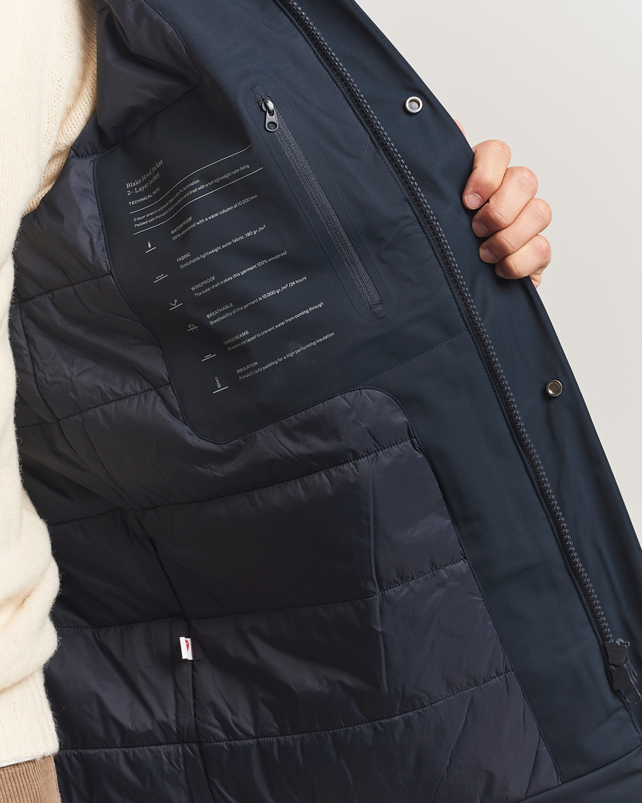 Homme | Manteaux Et Vestes | NN07 | Blake Hooded Jacket Navy Blue
