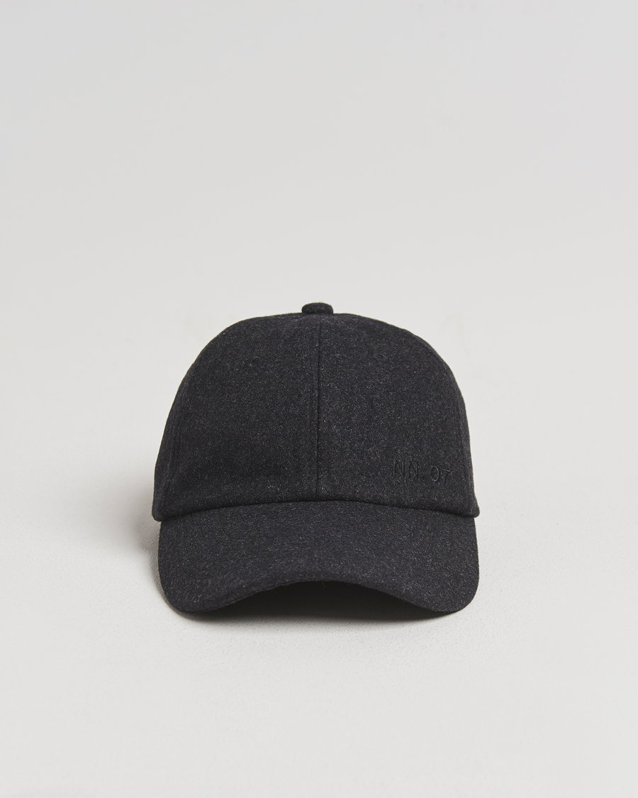 Homme | NN07 Boiled Wool Cap Antrachite | NN07 | Boiled Wool Cap Antrachite