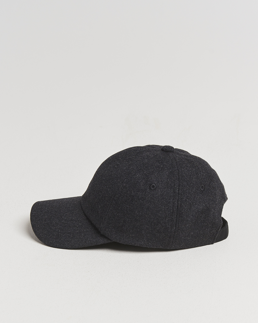 Homme | NN07 Boiled Wool Cap Antrachite | NN07 | Boiled Wool Cap Antrachite