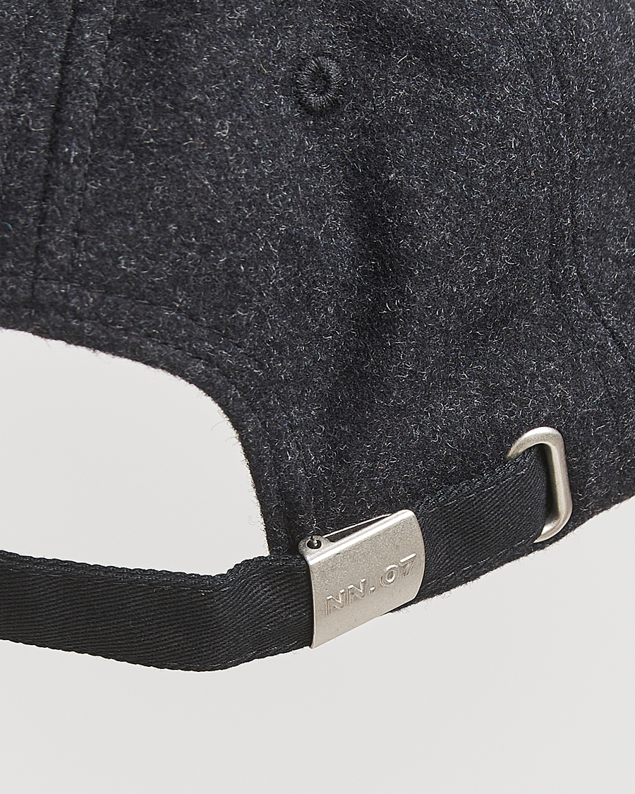 Homme | NN07 Boiled Wool Cap Antrachite | NN07 | Boiled Wool Cap Antrachite