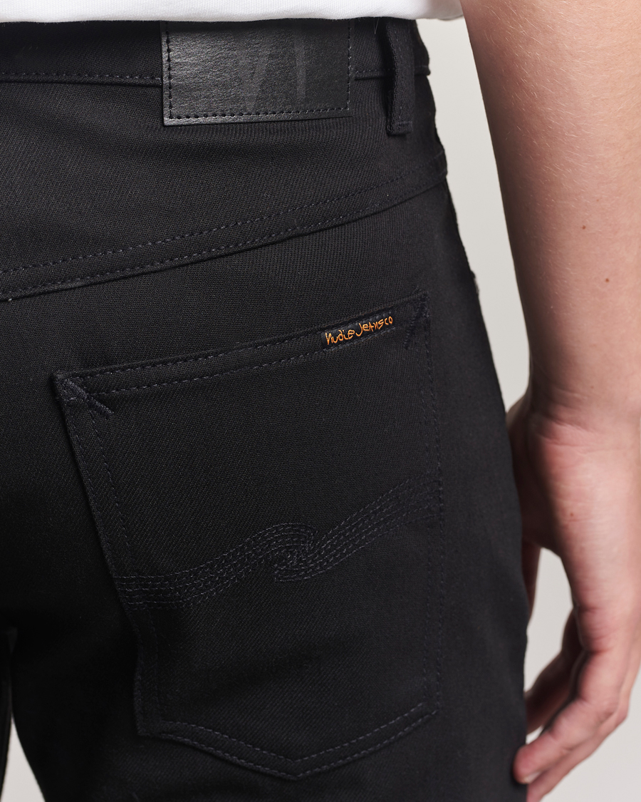 Homme | Pantalons | Nudie Jeans | Solid Ollie Jeans Dry Pure Black