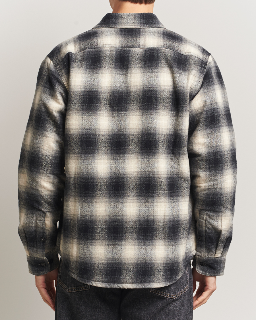 Homme | Chemises | Nudie Jeans | Glenn Padded Checked Overshirt Black