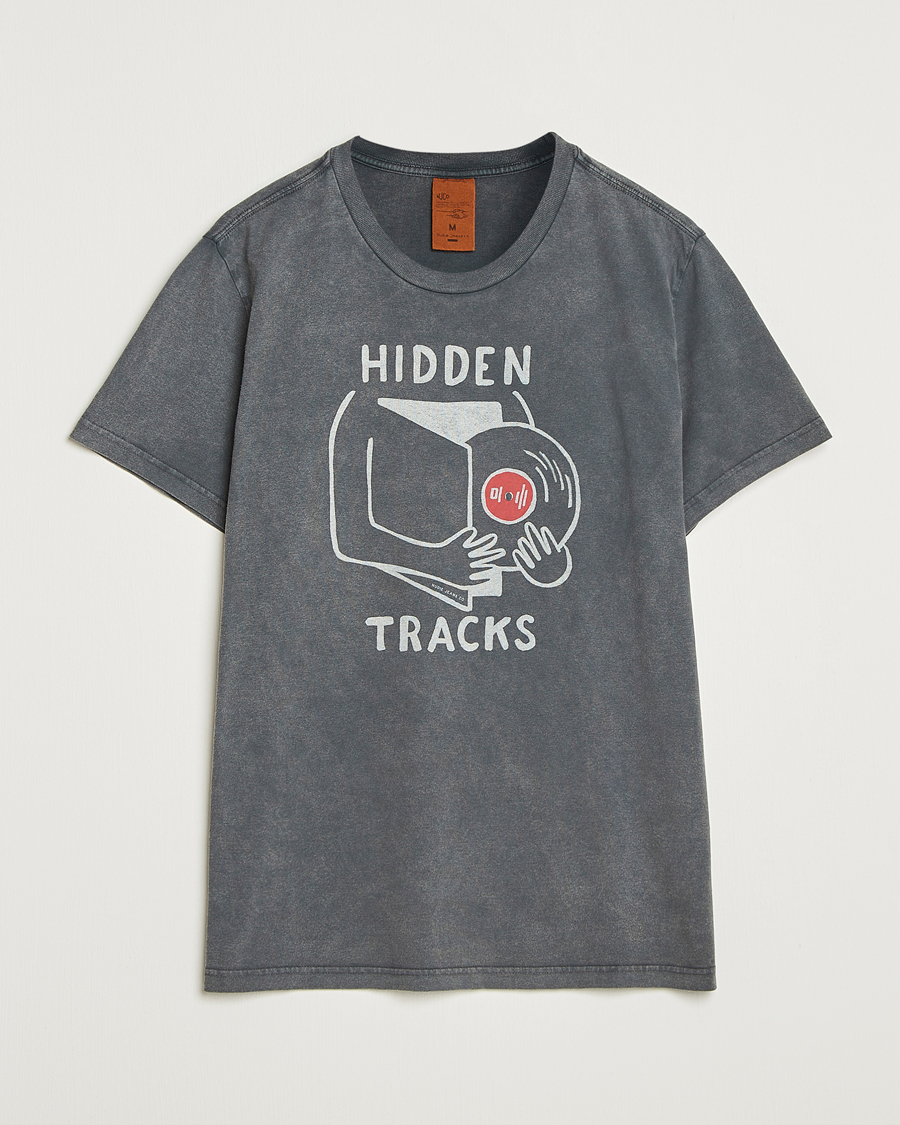 Homme | T-shirts | Nudie Jeans | Roy Hidden Track T-Shirt Antracite