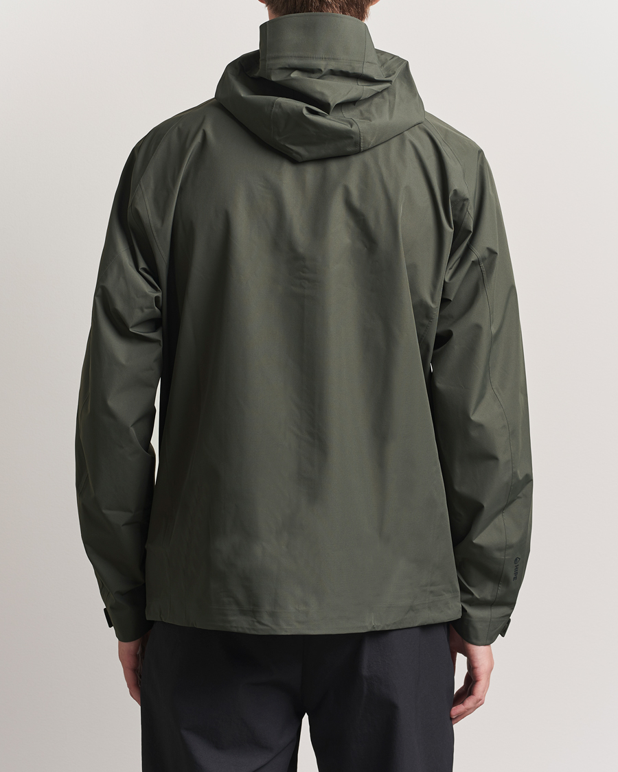Homme | Manteaux Et Vestes | Peak Performance | Treeline Shell Hooded Jacket Olive Extreme