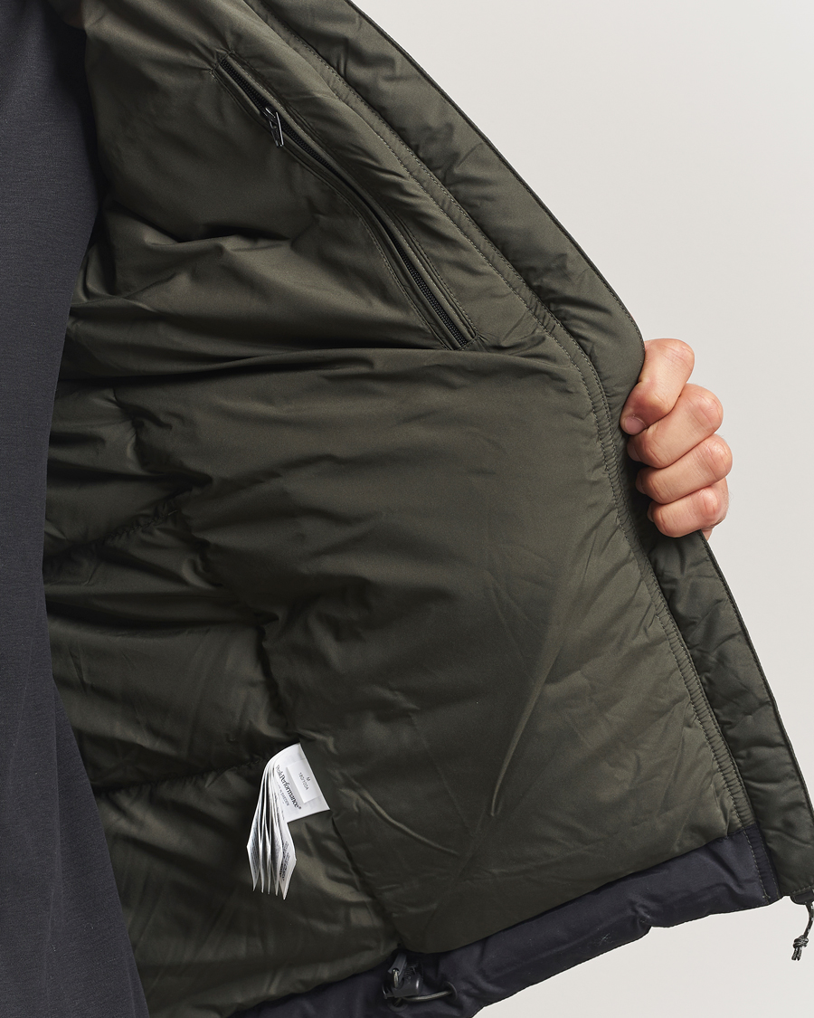 Homme | Manteaux Et Vestes | Peak Performance | Rivel Down Hooded Jacket Olive Extreme