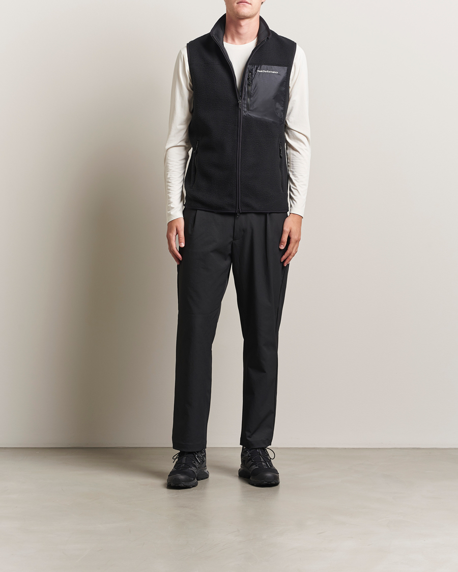 Homme | Pulls Et Tricots | Peak Performance | Pile Vest Black