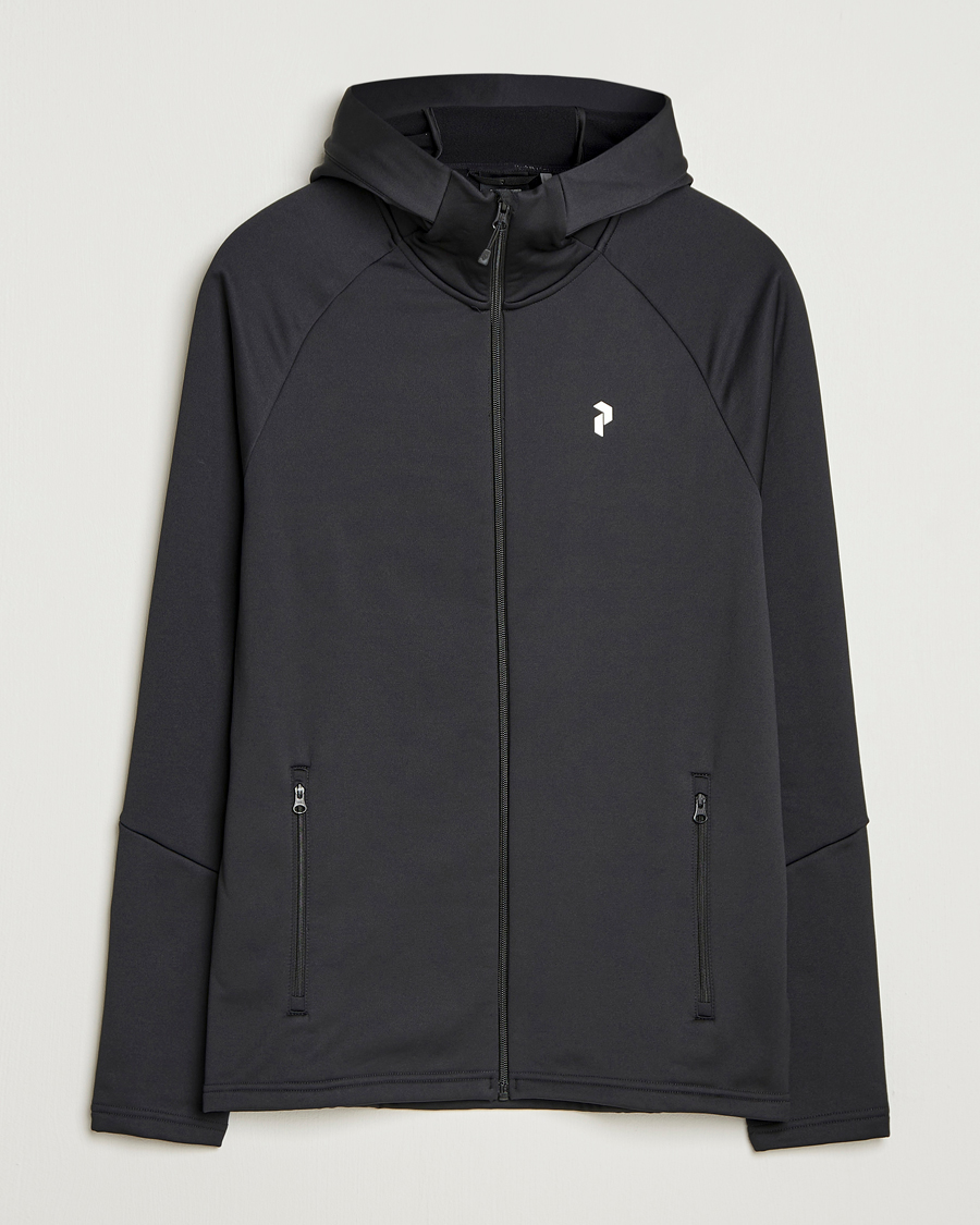 Homme | Pulls Et Tricots | Peak Performance | Rider Hooded Full Zip Black