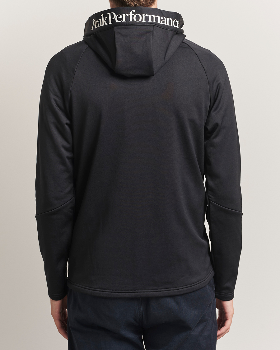Homme | Pulls Et Tricots | Peak Performance | Rider Hooded Full Zip Black