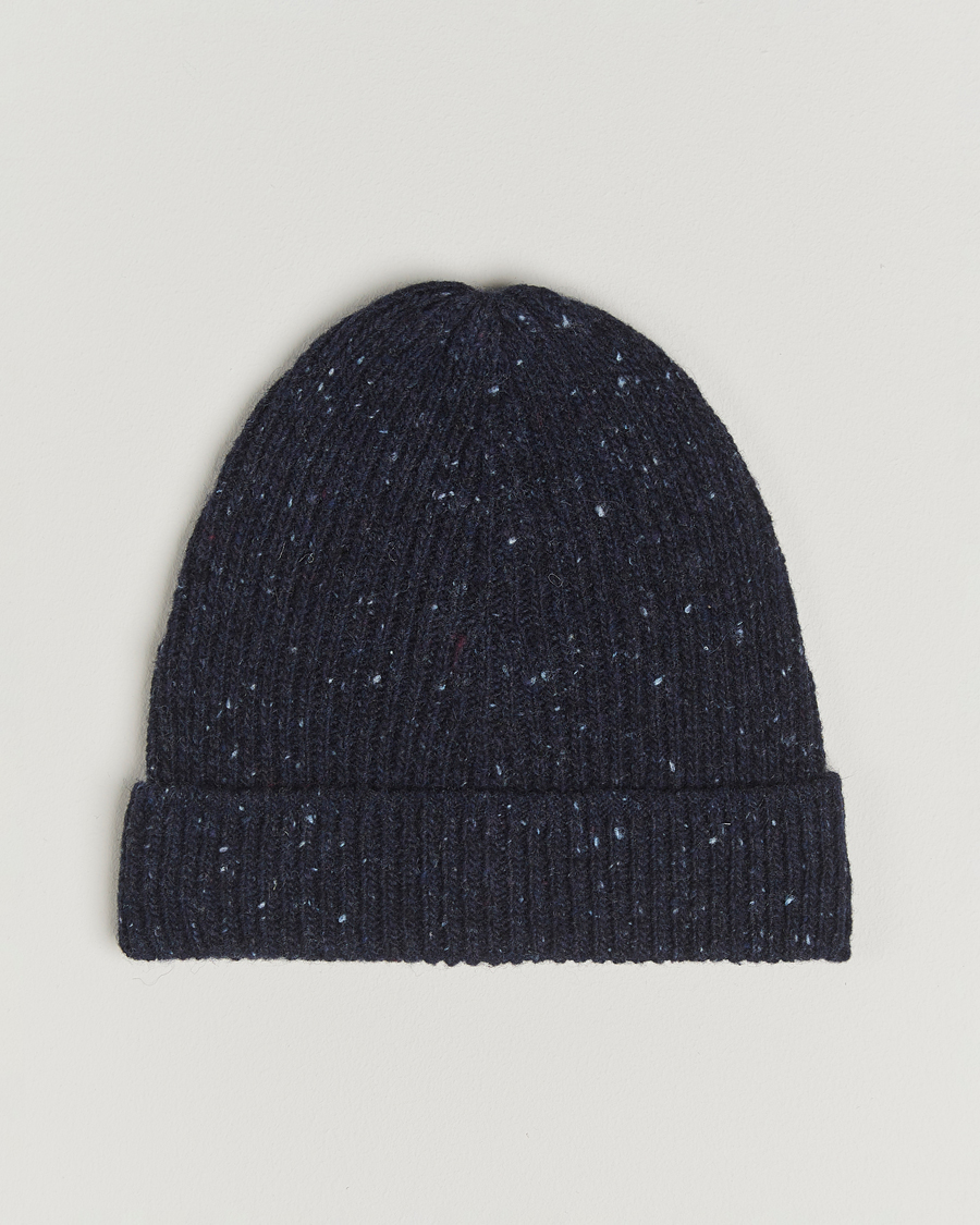 Homme | Bonnets | Samsøe Samsøe | Nataniel Donegal Beanie Salute Navy