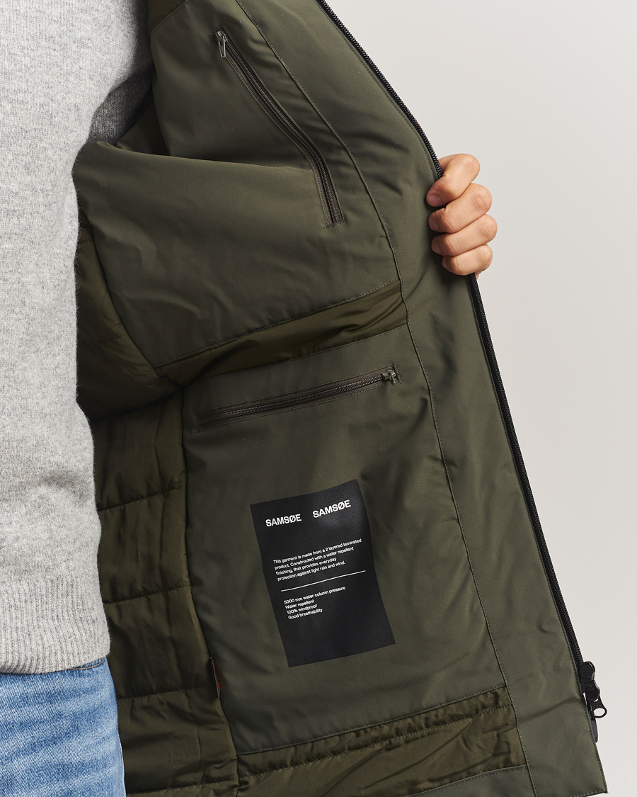 Homme | Manteaux Et Vestes | Samsøe Samsøe | Claus Down Parka Forest Night