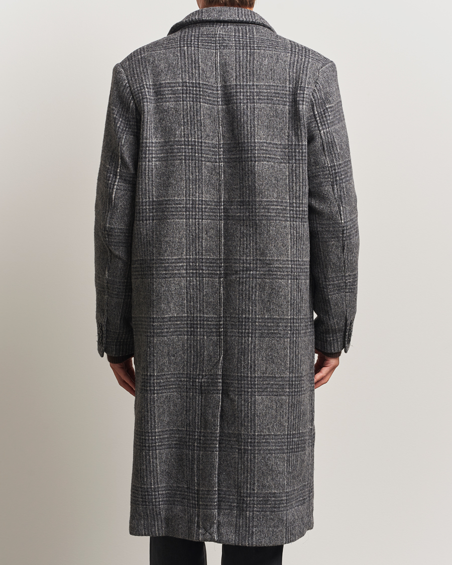 Homme | Manteaux Et Vestes | Samsøe Samsøe | Tesfa Checked Coat Grey