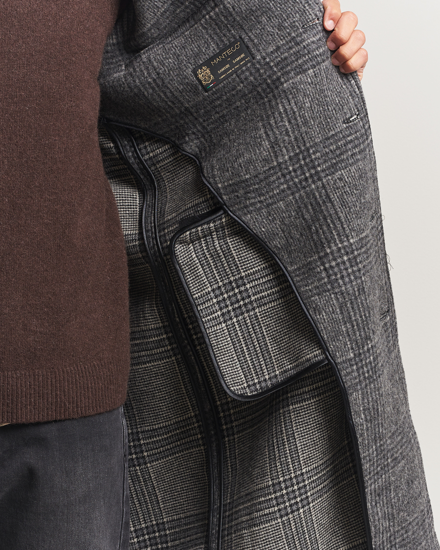 Homme | Manteaux Et Vestes | Samsøe Samsøe | Tesfa Checked Coat Grey