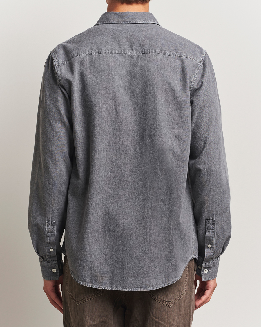 Homme | Chemises | Samsøe Samsøe | Ryan Chambray Shirt Light Grey