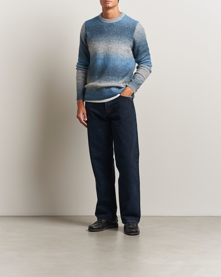 Homme | Pulls Et Tricots | Samsøe Samsøe | Aiden Wool/Alpaca Striped Crew Neck Stellar Multi