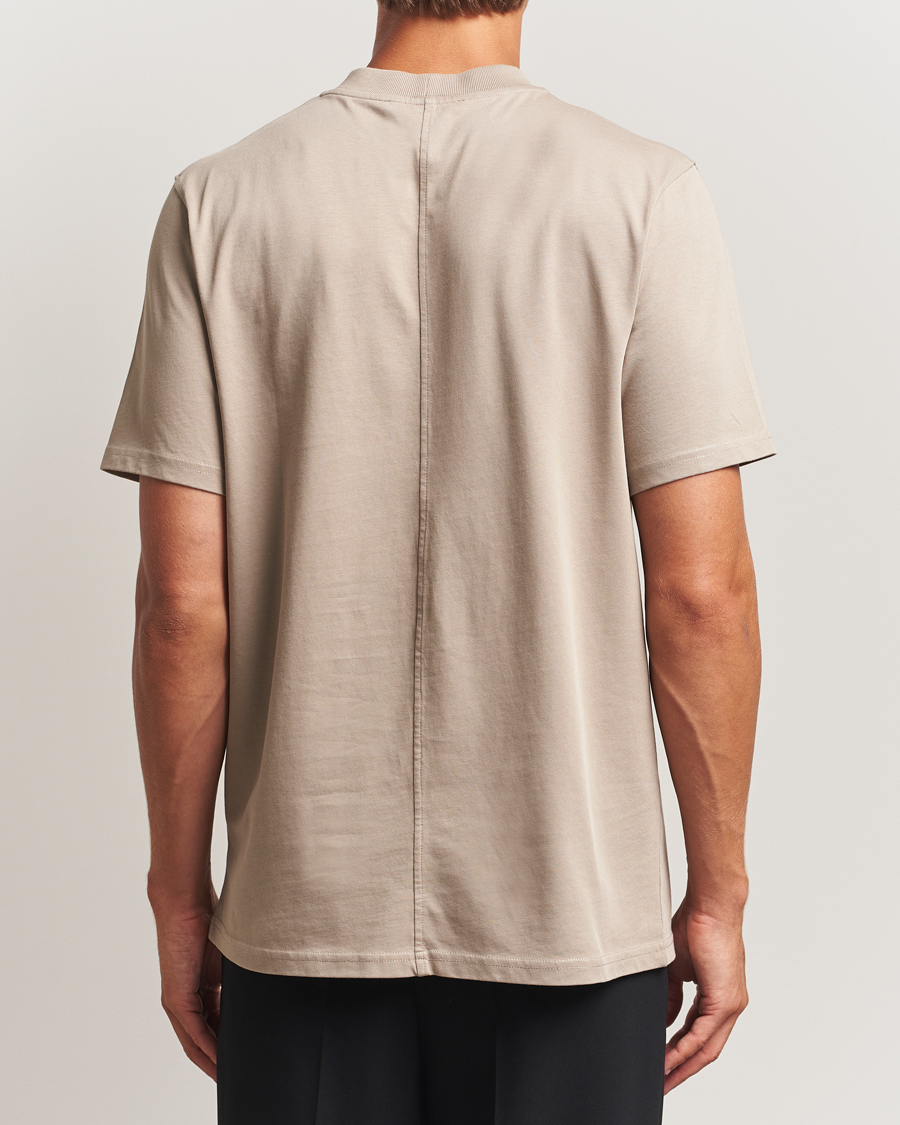 Homme | T-shirts | Samsøe Samsøe | Norsbro Crew Neck T-Shirt Elephant Skin