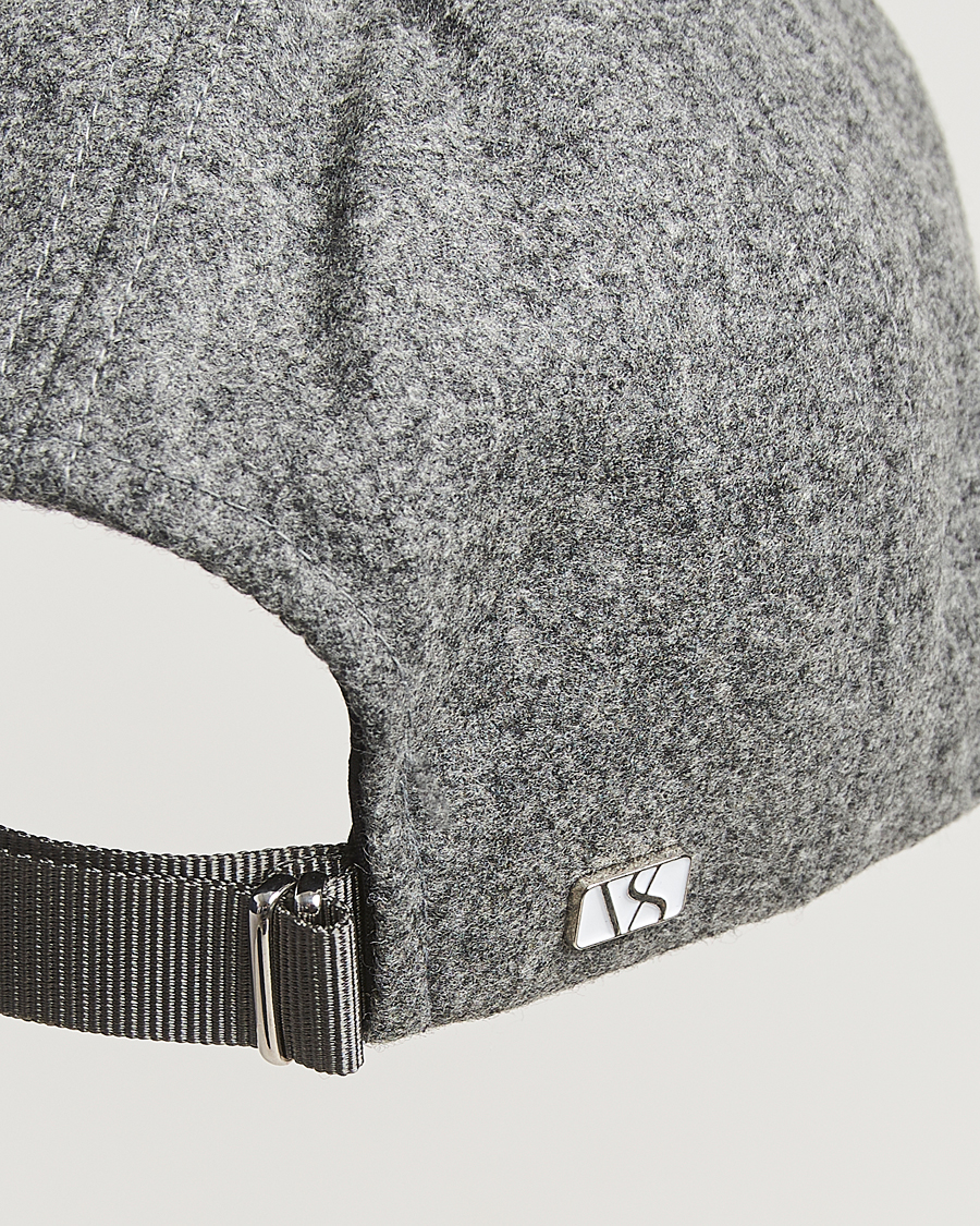 Homme | Bobs Et Casquettes | Varsity Headwear | Flannel Baseball Cap Granite Grey