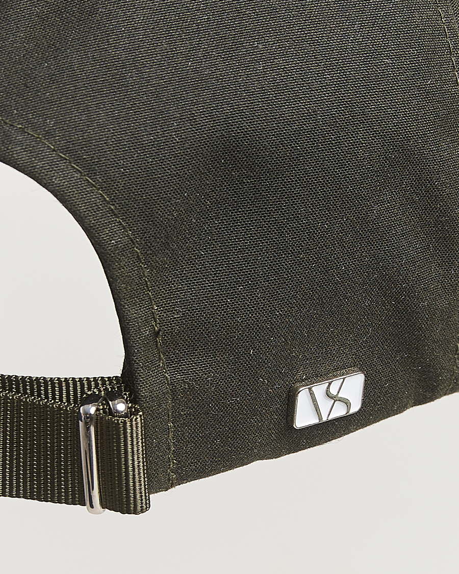Homme | Bobs Et Casquettes | Varsity Headwear | Oilskin Baseball Cap Ivy Green