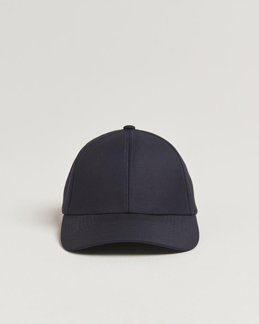 Homme | Bobs Et Casquettes | Varsity Headwear | Wool Tech Baseball Cap Navy